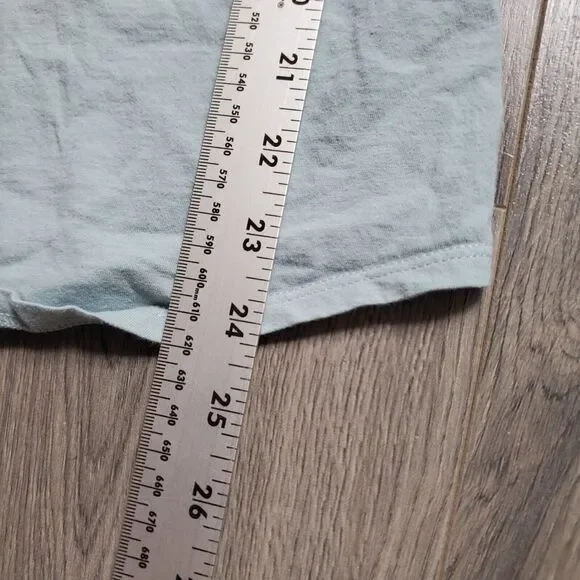 Patagonia Shirt Womens Small Organic Cotton Bear Logo Short Sleeve Scoop Slim - Picture 5 of 6